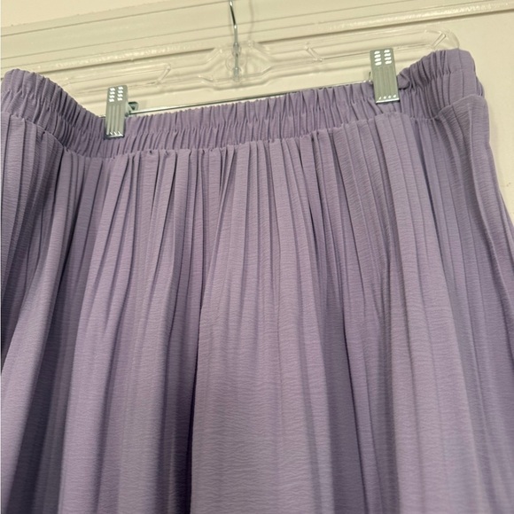 Lavender Tiered Maxi Skirt - Picture 3 of 4